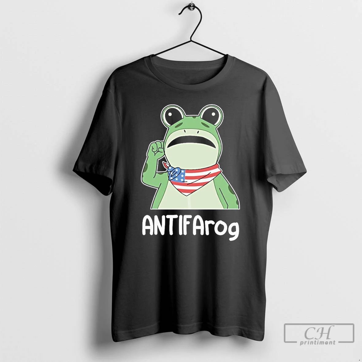 Classic Antifarog Anti Ice Portland Frog T Shirts