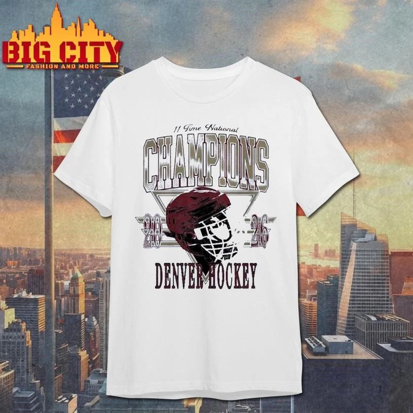 Denver Hockey It Time National Champions 2026 Shirt