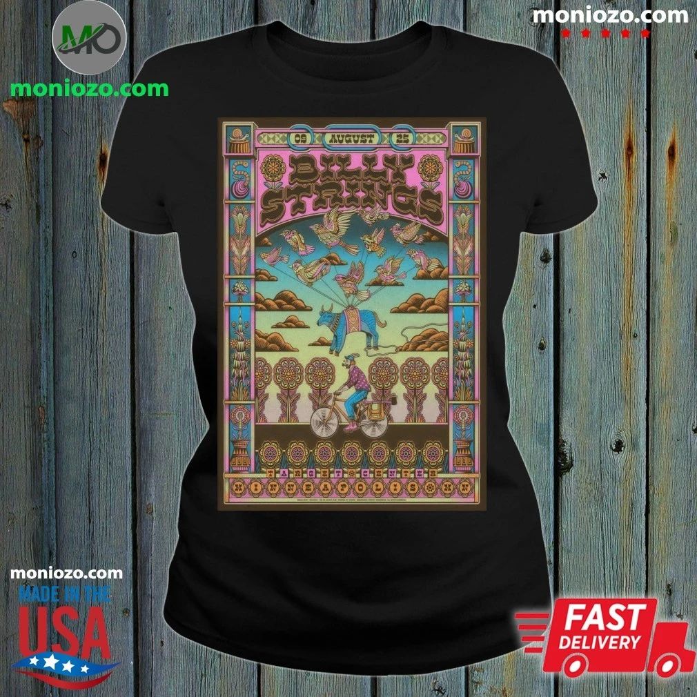 Original Billy Strings August 9 2025 In Minneapolis MN Poster T-Shirt