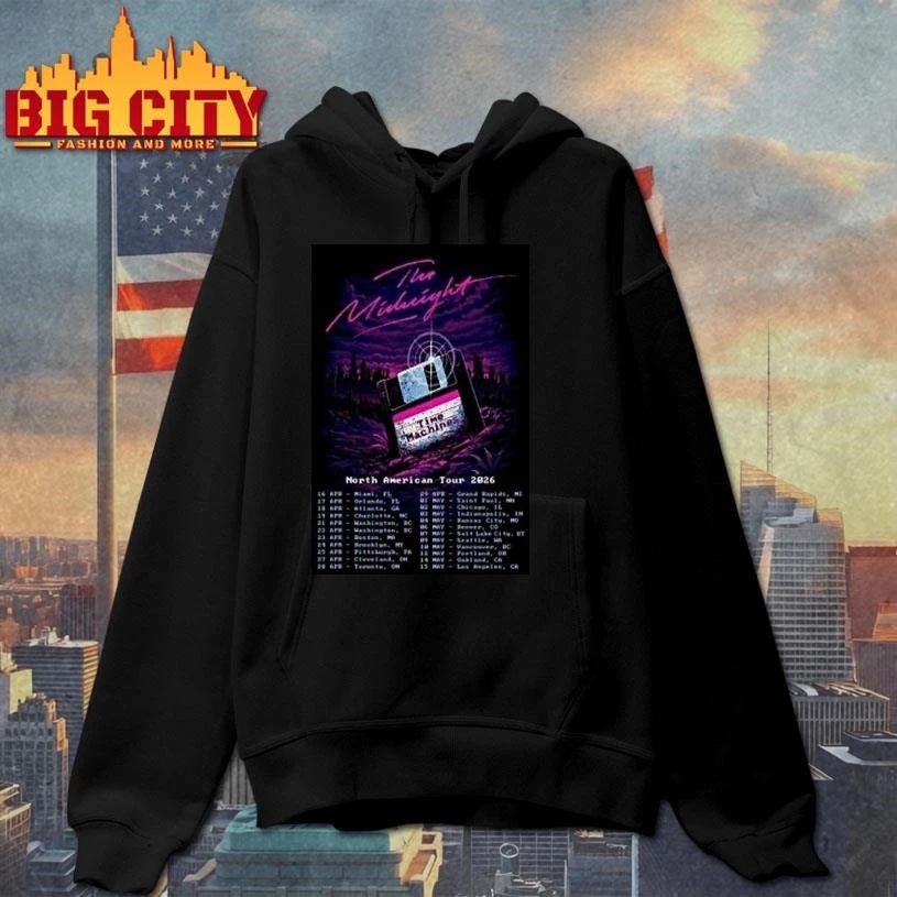 The Midnight North American Tour 2026 Shirt