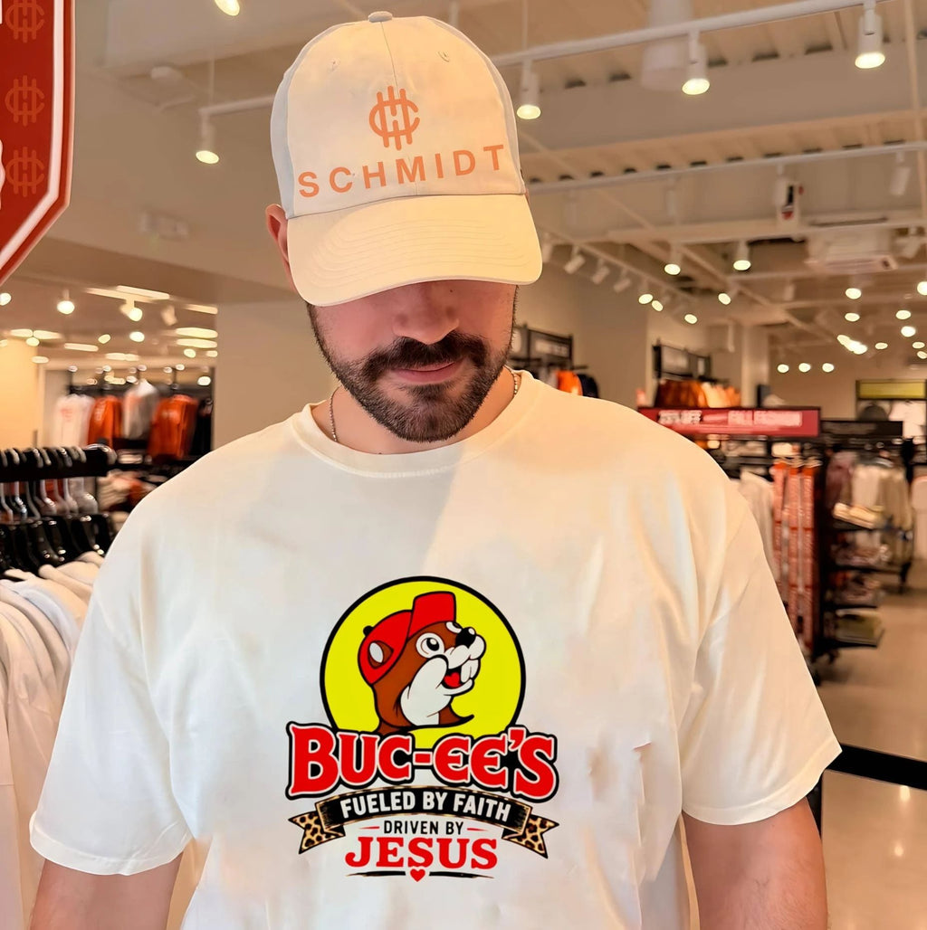 Buc-ee’s Fueled by Faith Driven by Jesus shirt