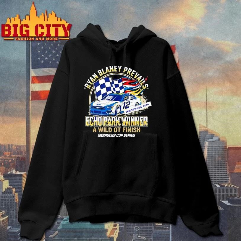 Blaney Dominates Nascar In Echopark Victory In Wild Ot T Shirt