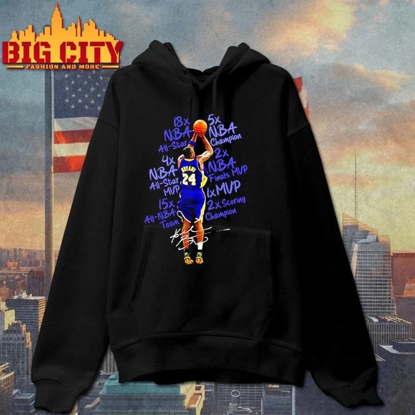 Kobe Bryant Achievements Signature Shirt