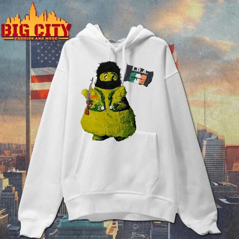 Irish Republican Grimace IRA Flag Gun Meme Shirt