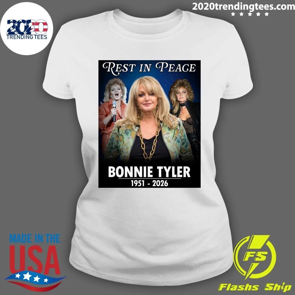 Rest in Peace Bonnie Tyler 1951-2026 Shirt