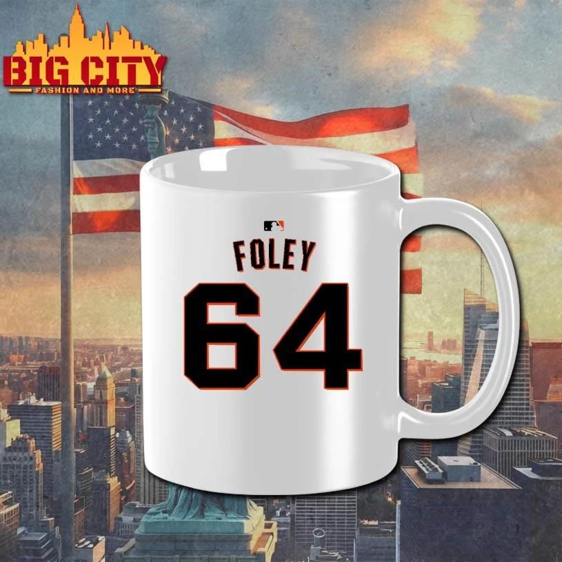 Jason Foley 64 Detroit Tigers Baseball Jersey Number Shirt