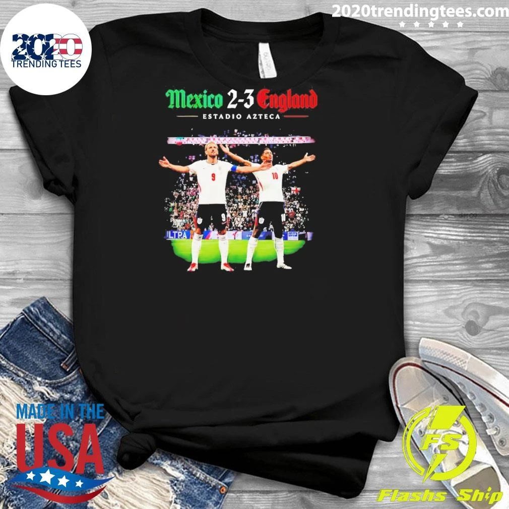 Harry Kane Jude Bellingham England Soccer Mexico 3-2 World Cup Win 2026 Shirt