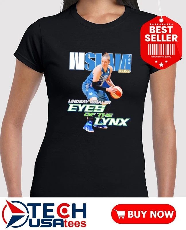 WSLAM Lindsay Whalen Eyes of the Lynx shirt