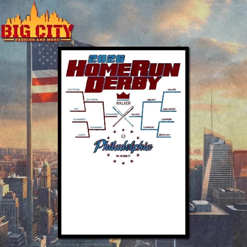 l Philadelphia Home Run Derby Bracket Shirt