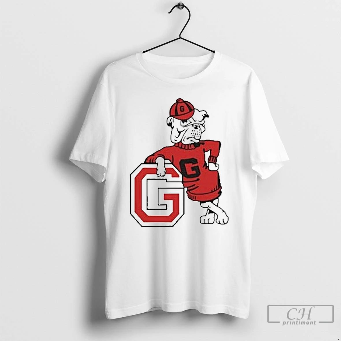 Classic Georgia Bulldogs Georgia G Dog T Shirts