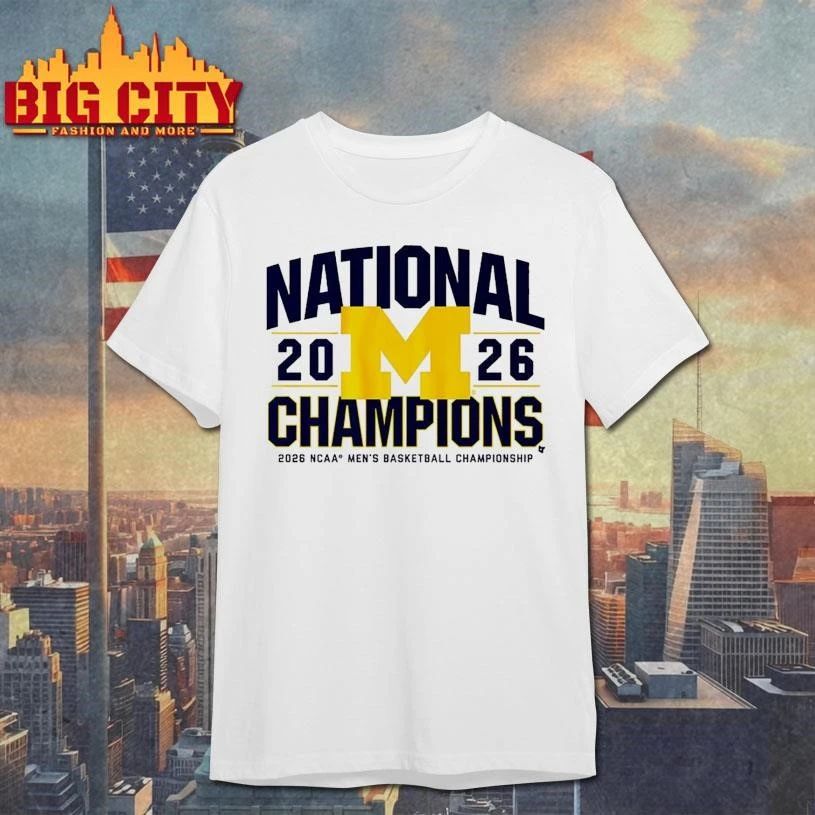 Michigan Wolverines MBB 2026 National Champions Classic NCAA College Shirt