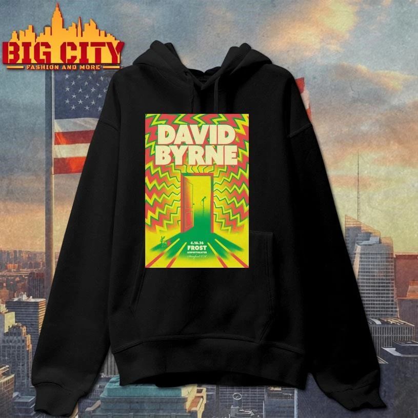 David Byrne In Stanford CA On Apr 16 2026 Poster Shirt