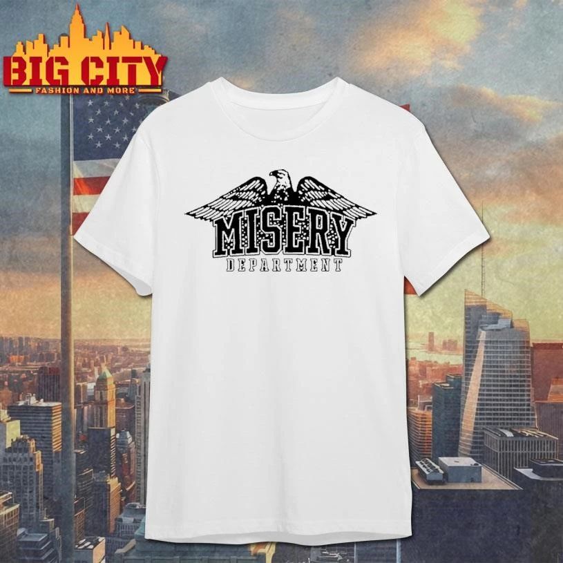 Misery Department Eagle Graphic Tee Retro Streetwear Shirt