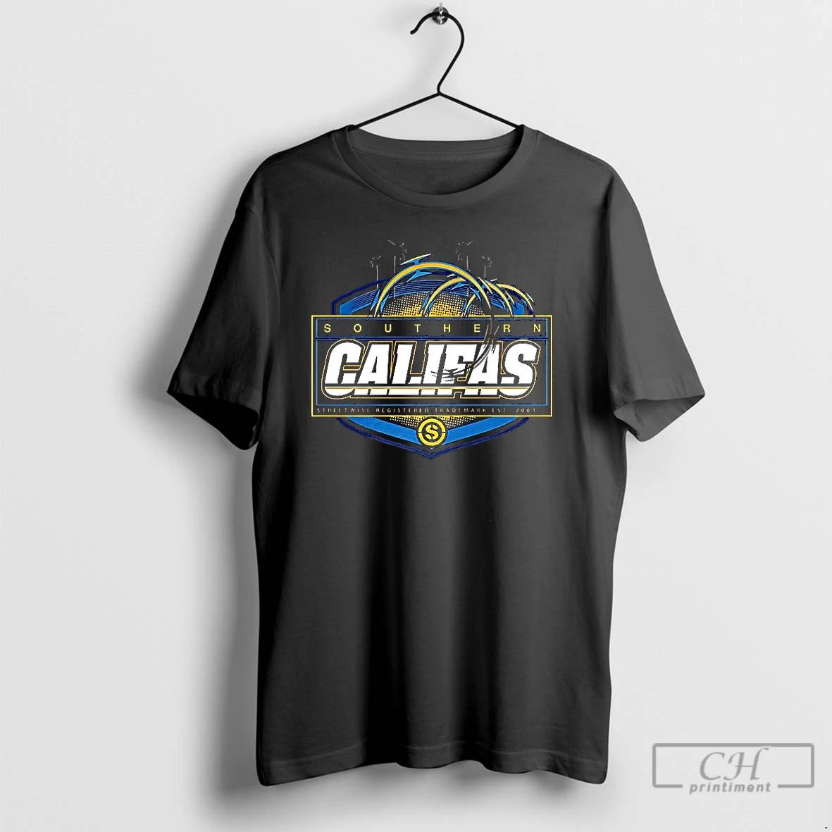 Classic South Califas Logo Stylized Palm Tree T Shirts