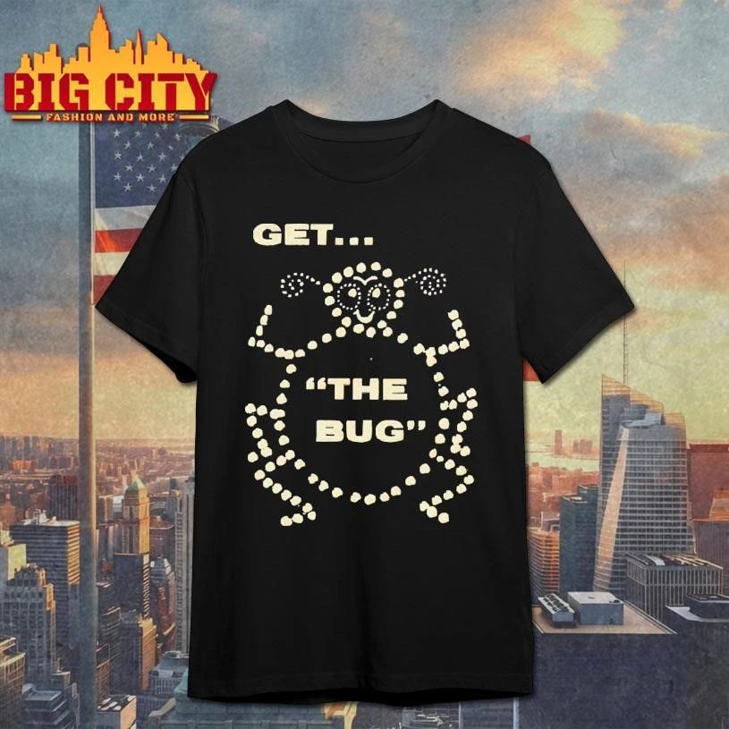 Get The Bug Vintage Cute Polka Dot Beetle Graphic Mascot Shirt