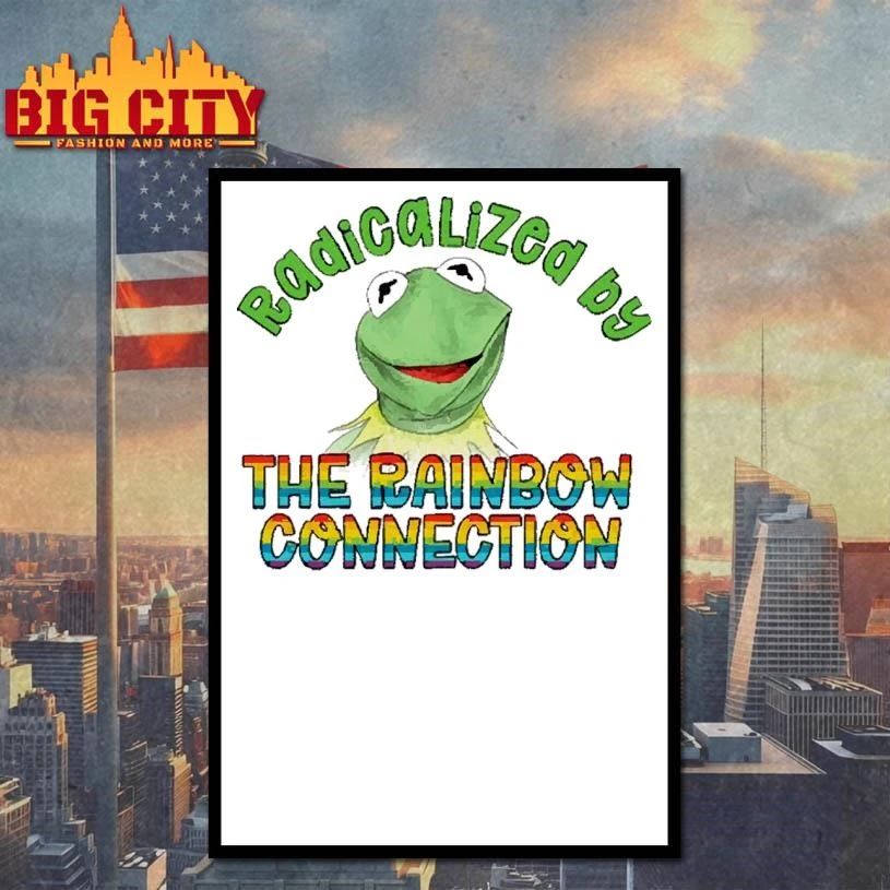 Radicalized by The Rainbow Connection Kermit Aesthetic shirt