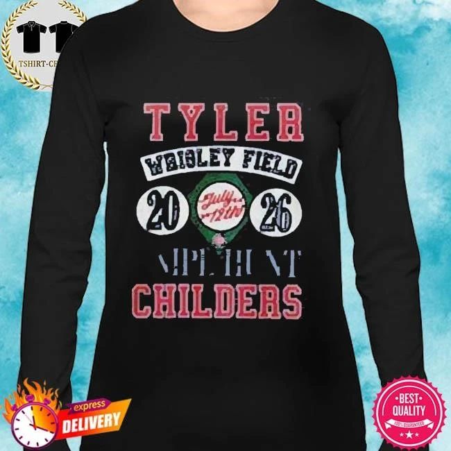 Tyler Childers x Chicago Cubs Wrigley Field 2026 Edition T-Shirt Tyler Childers x Chicago Cubs 2026 Shirt