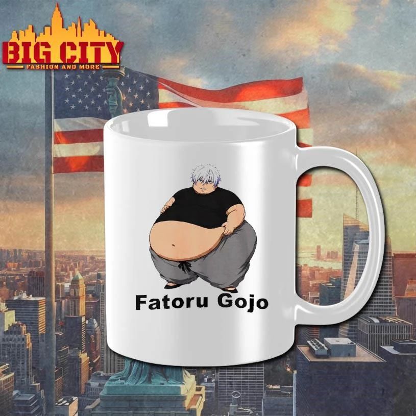 Fatoru Gojo Fat Anime Meme Funny Jujutsu Kaisen shirt