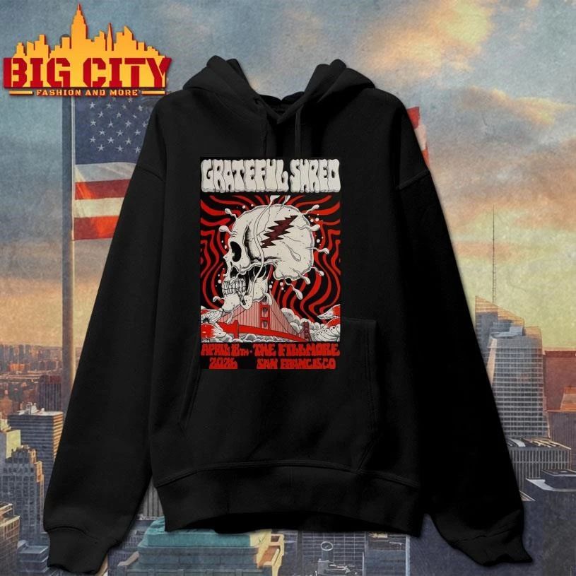 Grateful Shred San Francisco Apr 18 2026 Poster Shirt