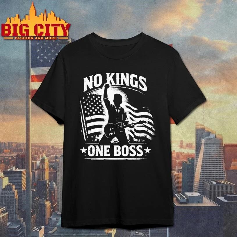 No Kings One Boss Flag Shirt