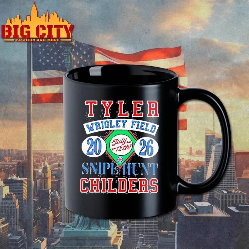 Tyler Childers Chicago Il Wrigley Field July 12 2026 Tour Shirt