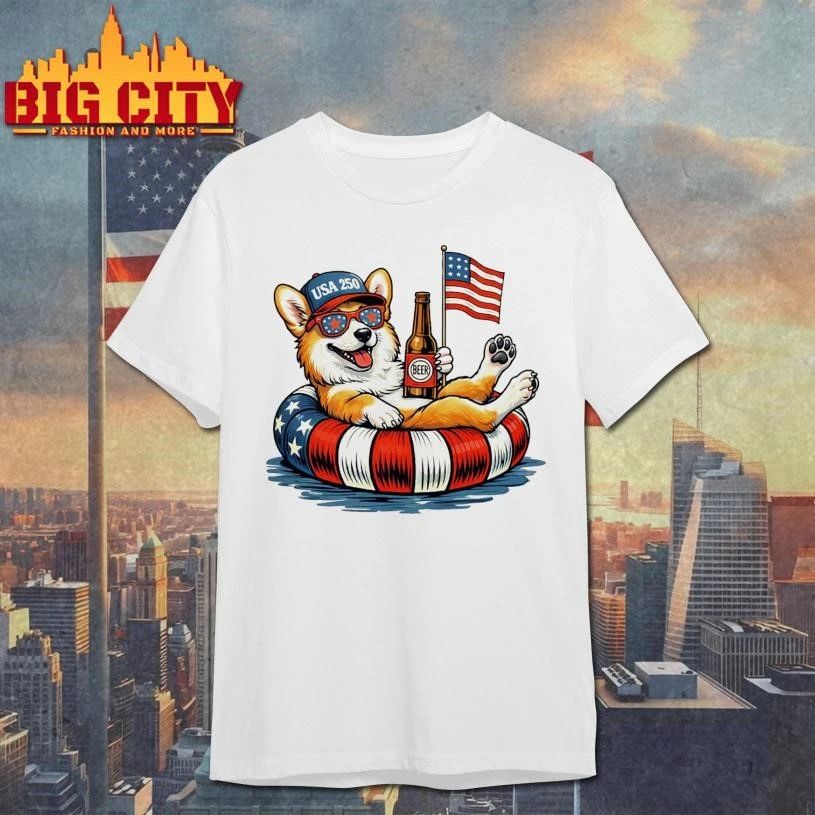 Corgi USA 250 Funny Shirt
