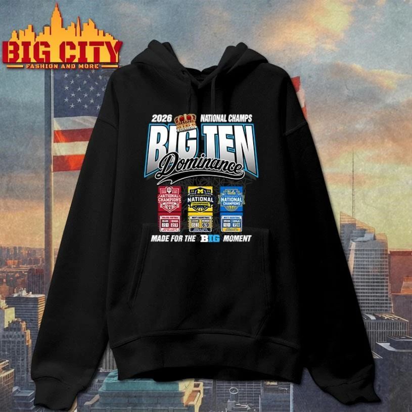 Big Ten Dominance National Champs 2026 Shirt