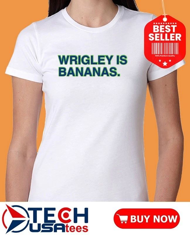 Wrigley is Savanah Bananas shirt