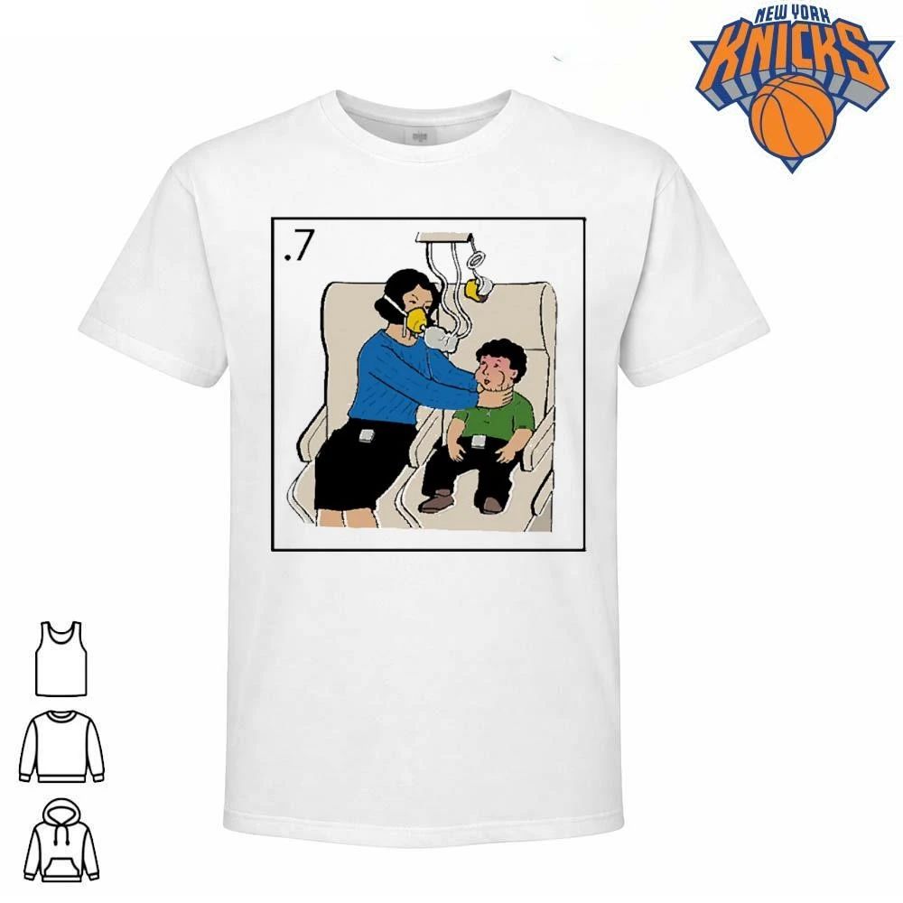Airplane Safety Instruction Mother Put Mask On Child First Shirt