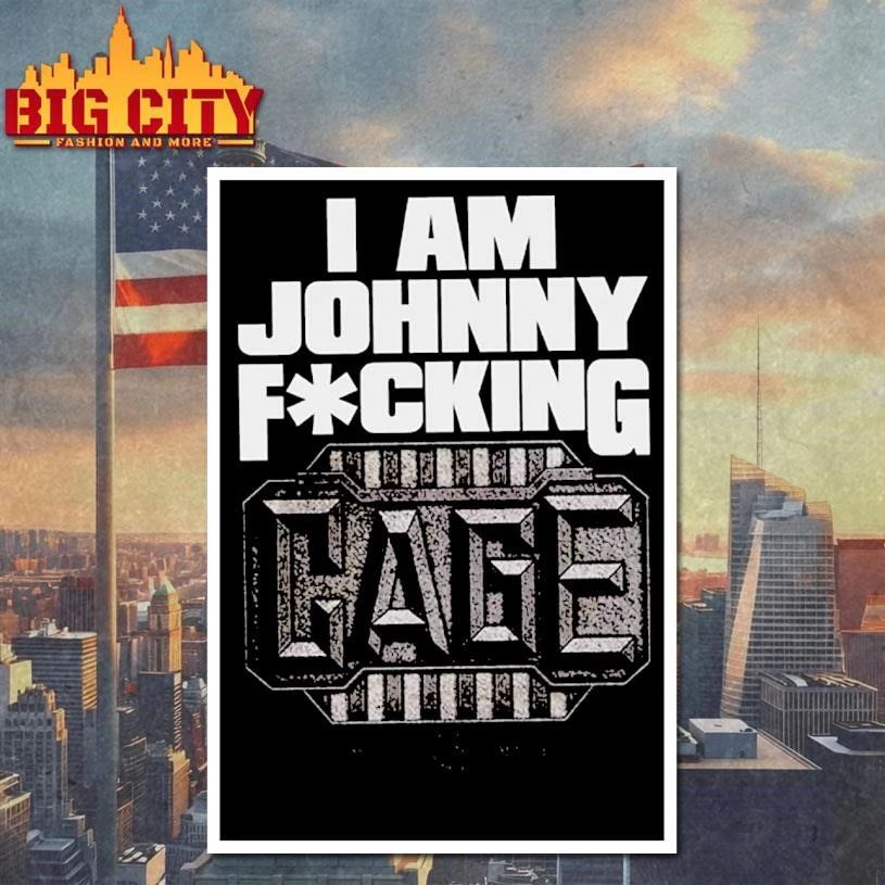 Mortal Kombat II x AMC Theatres Merch I Am Johnny Cage Shirt