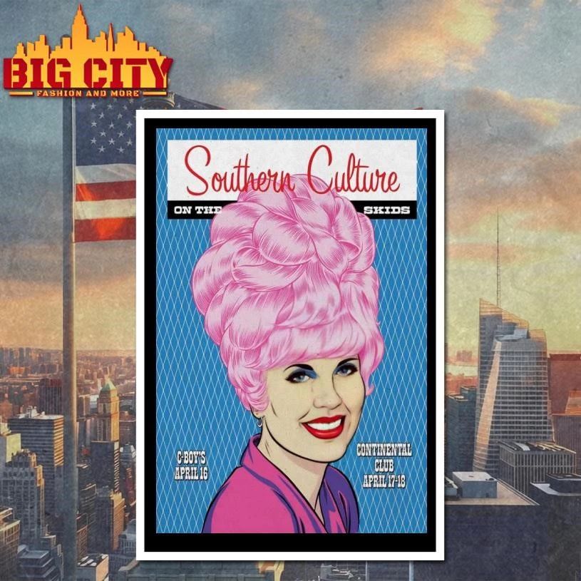 Southern Culture On The Skids In Austin TX On Apr 17-18 2026 Poster Shirt
