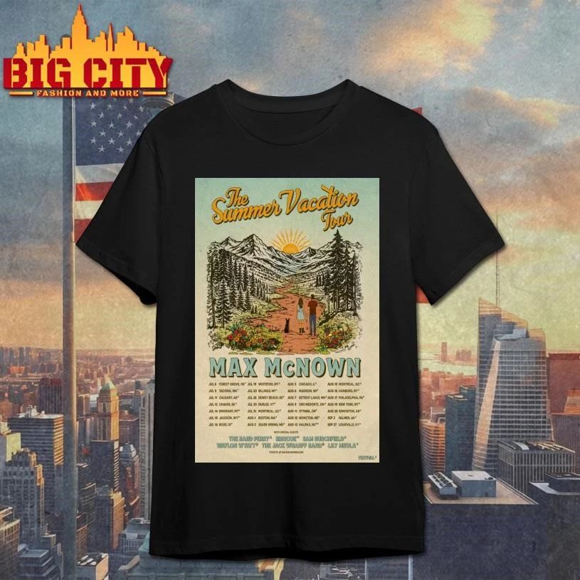 Max McNown The Summer Vacation Tour 2026 Poster Shirt