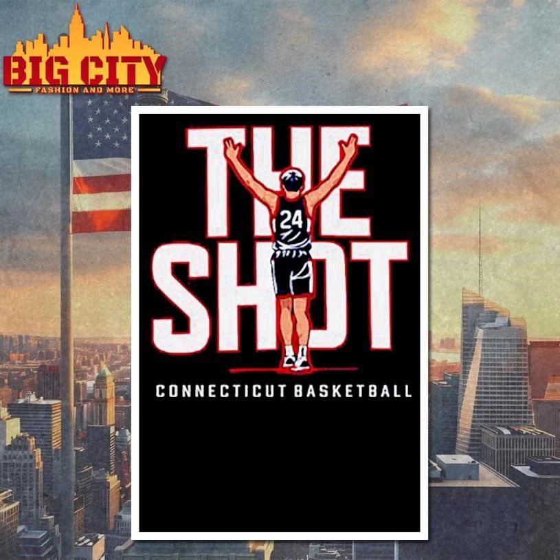 The shot connecticut college basketball shirt