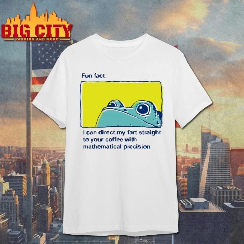 Funny Frog I Can Direct My Fart Straight To Your Coffee Meme Shirt