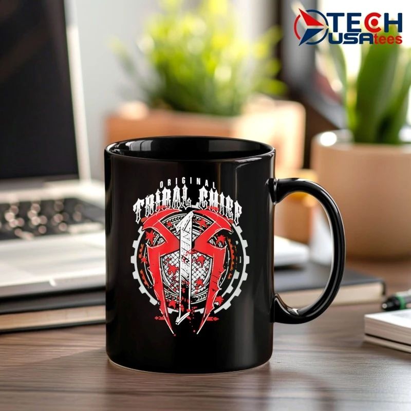 Original Tribal Chief Roman Reigns Red Shield shirt