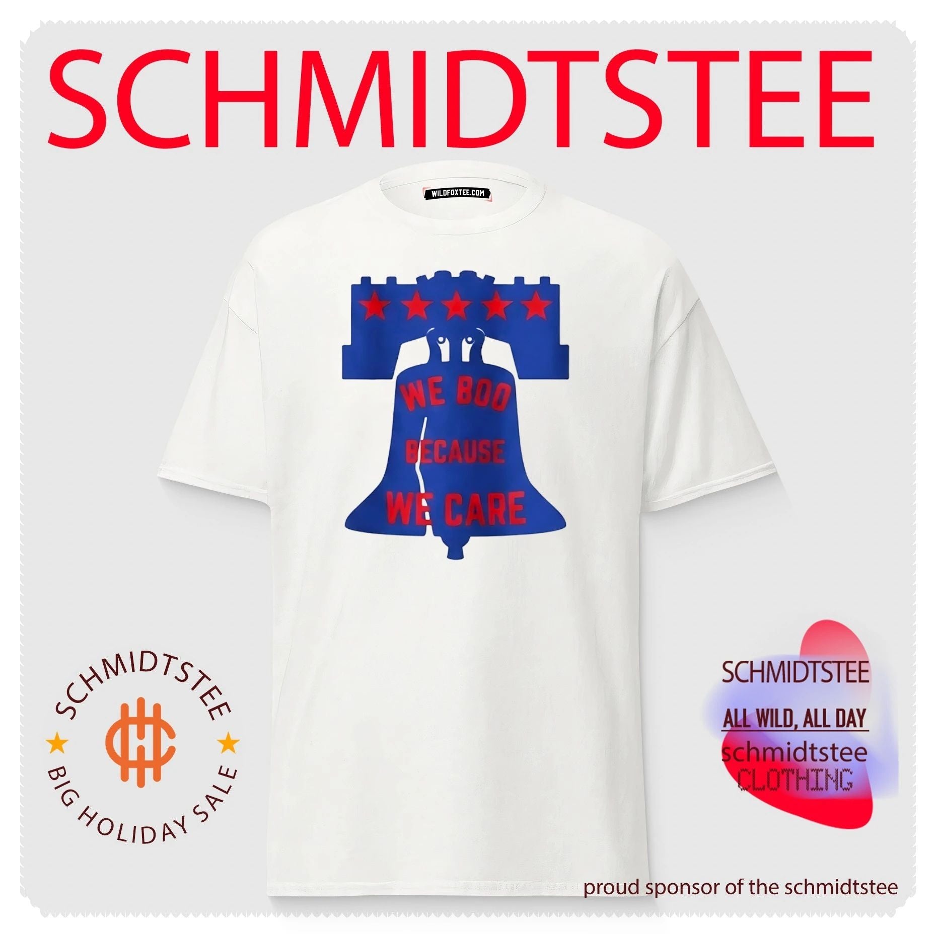 We boo because we care Philadelphia Phillies shirt