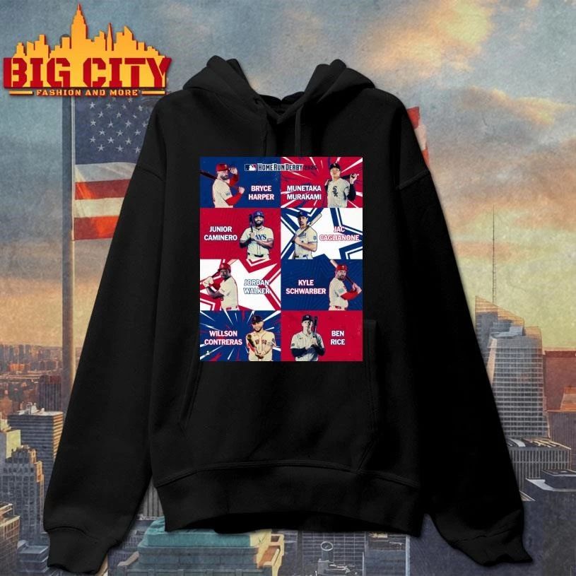 MLB Home Run Derby 2026 All Stars Lineup Baseball Fan Shirt
