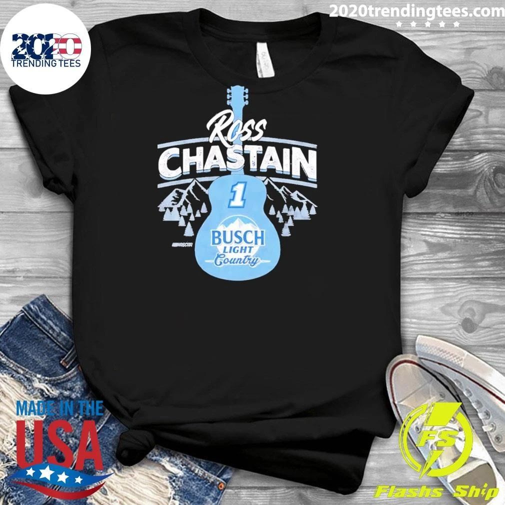 Ross Chastain No 1 Busch Light Country Vintage Shirt