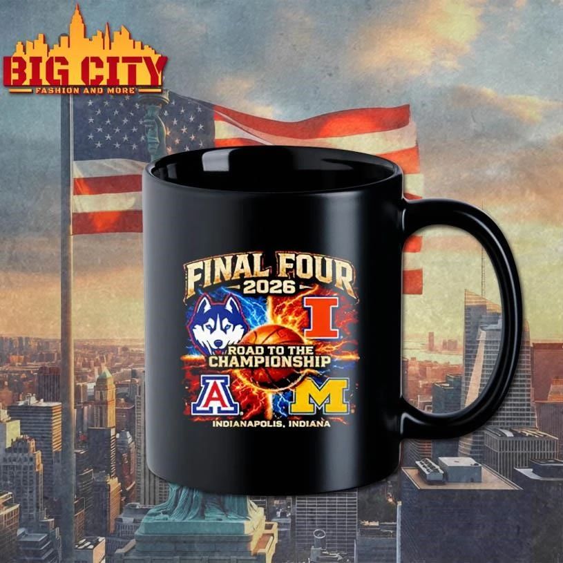 Final Four 2026 Road To The Championship Indianapolis Shirt