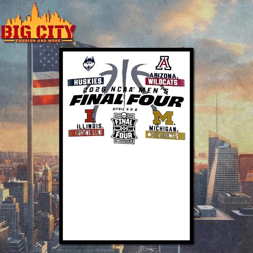 Final Four 2026 NCAA Men’s Basketball March Madness Shirt