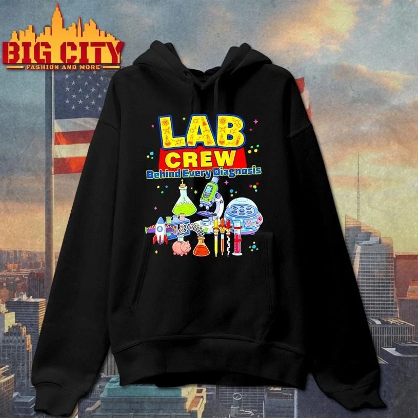 Lab Crew Cute Science Laboratory Diagnostic Lab Week 2026 Shirt