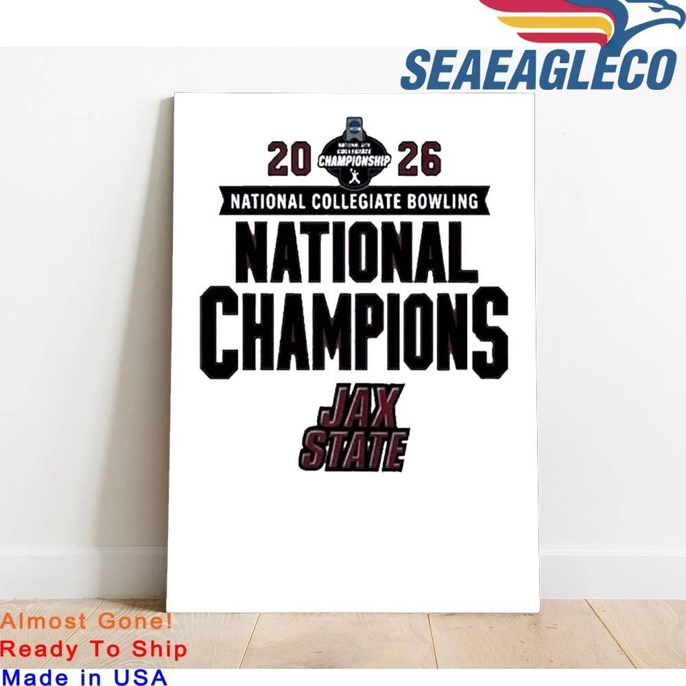 Jacksonville State Gamecocks 2026 NCAA Women’s Bowling National Champions Shirt