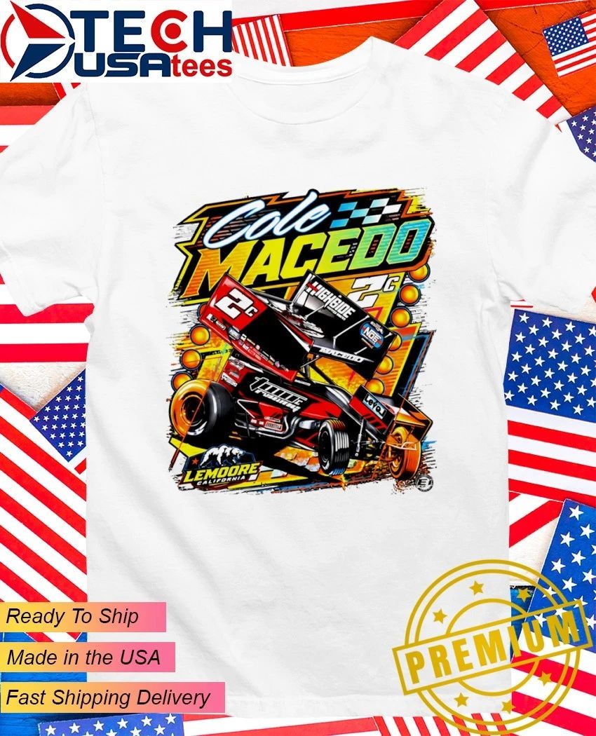Cole Macedo 2C Lemdore California Racing shirt