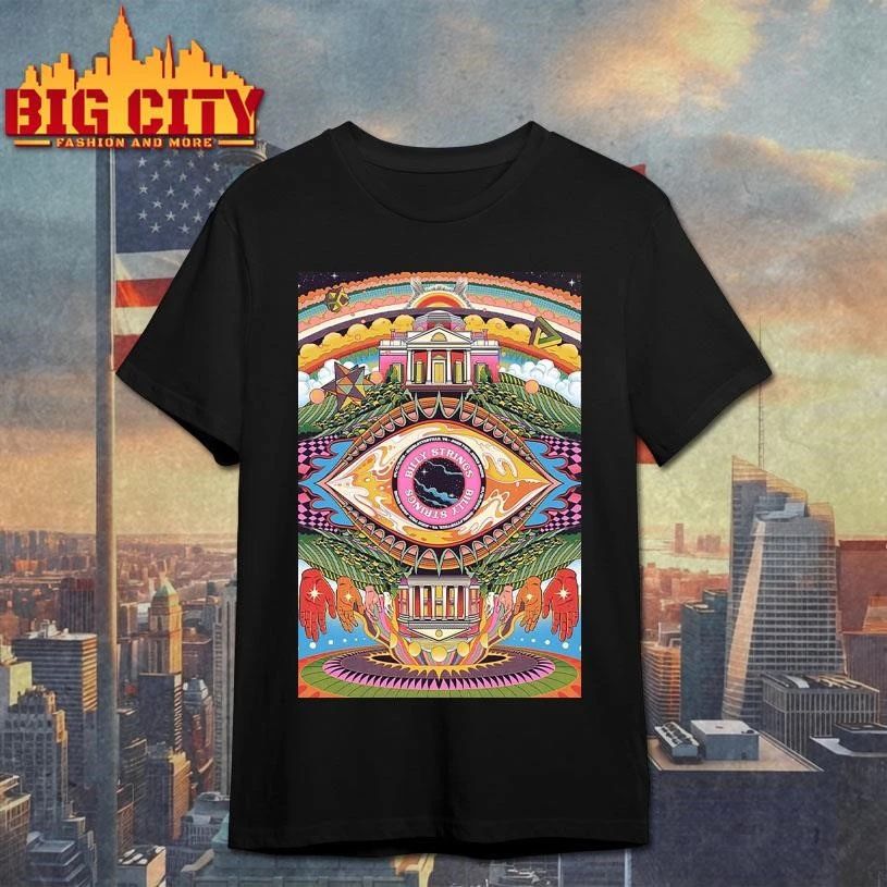 Billy Strings Charlottesville Virginia 2026 Night 1 And 2 Combined Gig Poster At John Paul Jones Arena On April 17 And 18 2026 The Eye Art Shirt