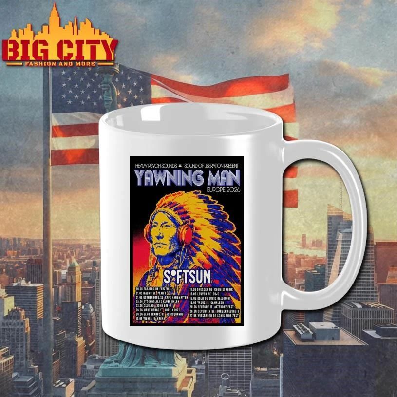 Yawning Man 2026 Europe Tour Poster Shirt
