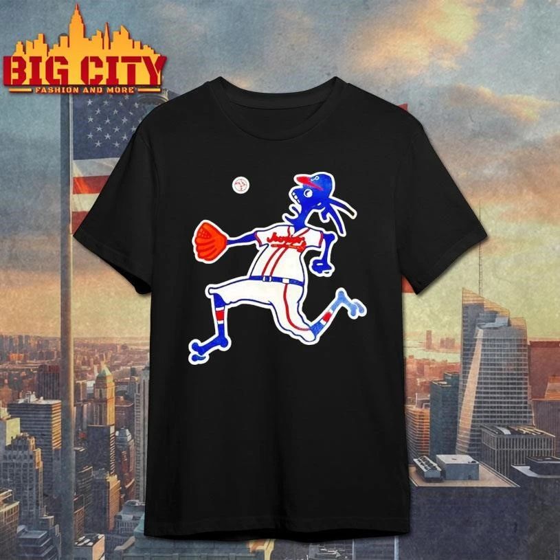 Junior Baseball Note Eater Mascot Shirt