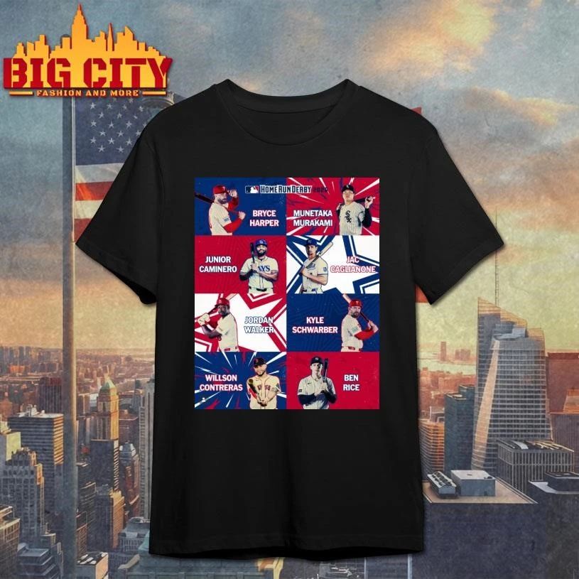 MLB Home Run Derby 2026 All Stars Lineup Baseball Fan Shirt