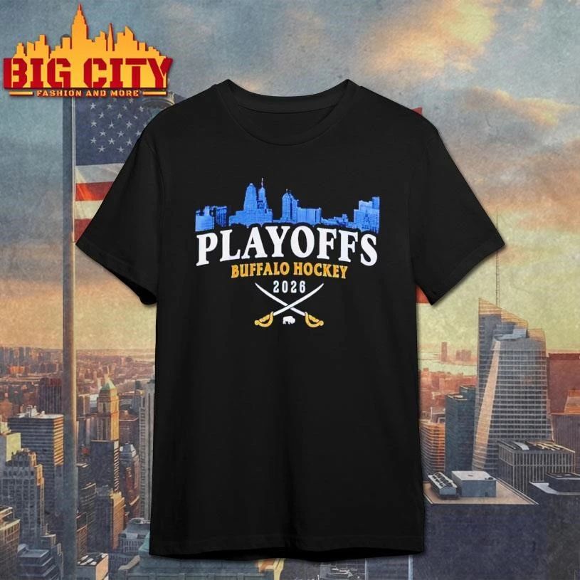 Buffalo Sabres 2026 hockey playoffs skyline Shirt