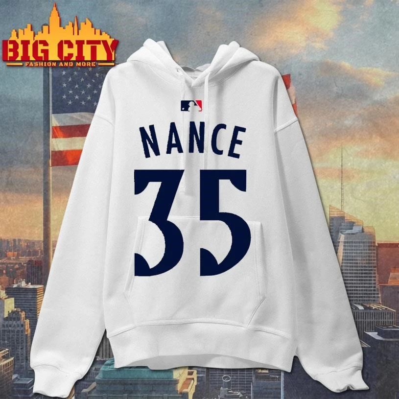 Tommy Nance 35 San Diego Padres Baseball Jersey Number Shirt