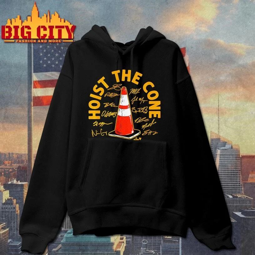 Hoist the Cone Pittsburgh Baseball Signatures Graphic Shirt